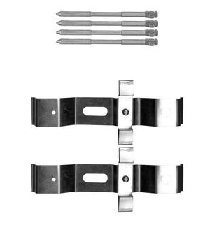 TEXTAR 82039000 Zubehörsatz, Scheibenbremsbelag