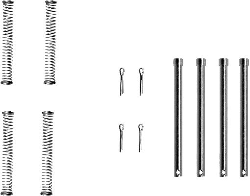 TEXTAR 82049900 Zubehörsatz, Scheibenbremsbelag