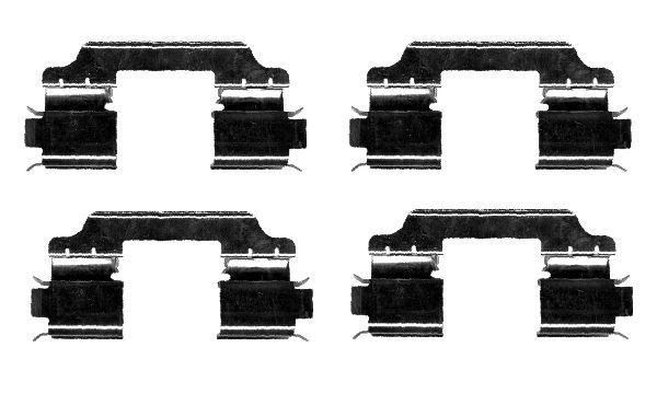 TEXTAR 82055900 Zubehörsatz, Scheibenbremsbelag
