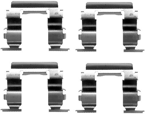 TEXTAR 82057000 Zubehörsatz, Scheibenbremsbelag