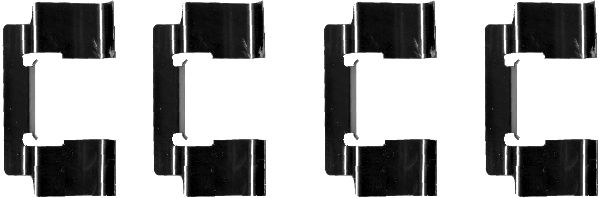TEXTAR 82059700 Zubehörsatz, Scheibenbremsbelag
