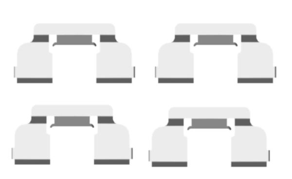 TEXTAR 82508200 Zubehörsatz, Scheibenbremsbelag