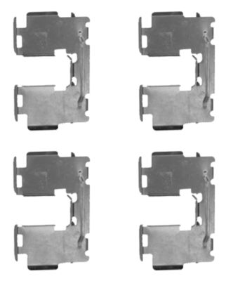 TEXTAR 82509900 Zubehörsatz, Scheibenbremsbelag