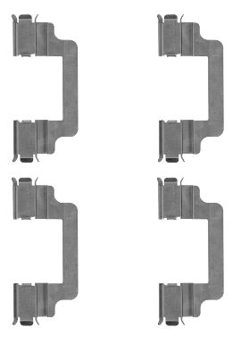 TEXTAR 82513300 Zubehörsatz, Scheibenbremsbelag