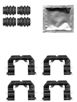 TEXTAR 82517300 Zubehörsatz, Scheibenbremsbelag