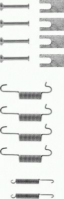 TEXTAR 97000200 Zubehörsatz, Bremsbacken
