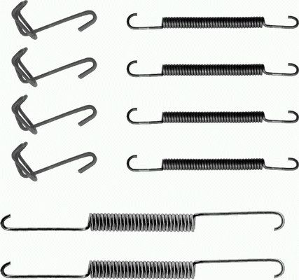 TEXTAR 97000400 Zubehörsatz, Bremsbacken
