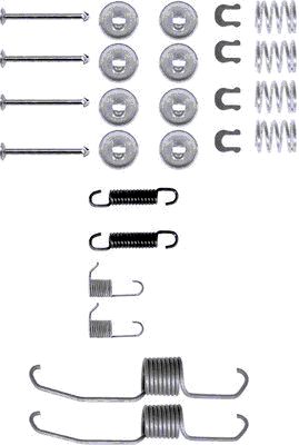 TEXTAR 97003600 Zubehörsatz, Bremsbacken