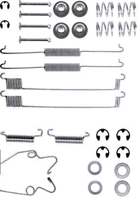 TEXTAR 97003900 Zubehörsatz, Bremsbacken