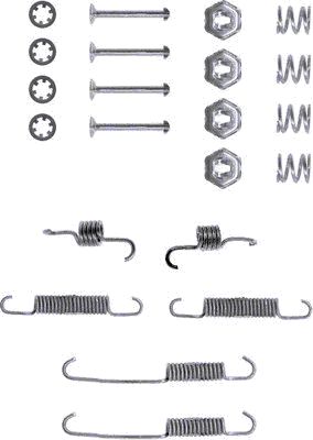 TEXTAR 97005900 Zubehörsatz, Bremsbacken
