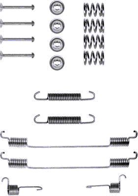 TEXTAR 97006700 Zubehörsatz, Bremsbacken