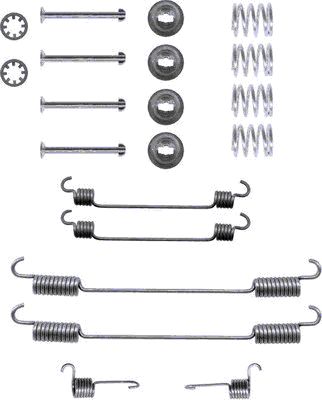 TEXTAR 97009600 Zubehörsatz, Bremsbacken