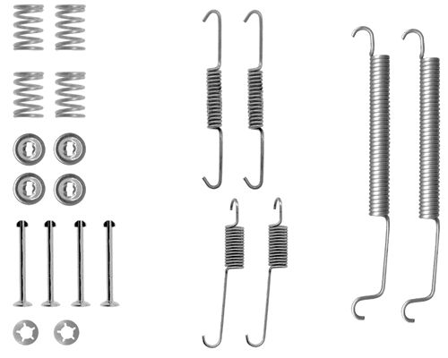 TEXTAR 97012000 Zubehörsatz, Bremsbacken
