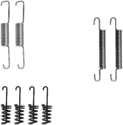 TEXTAR 97012300 Zubehörsatz, Feststellbremsbacken