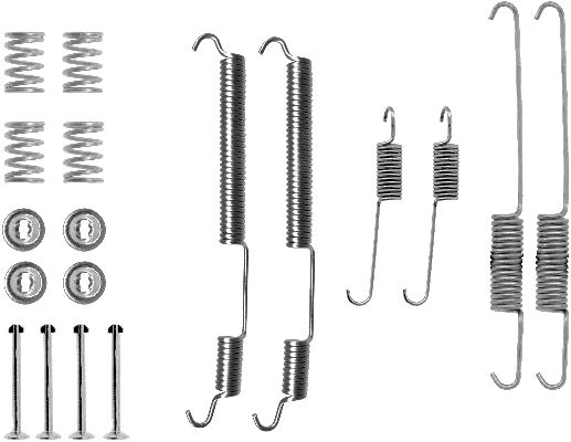 TEXTAR 97013800 Zubehörsatz, Bremsbacken