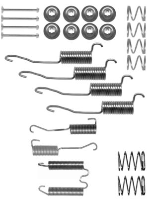 TEXTAR 97014200 Zubehörsatz, Bremsbacken