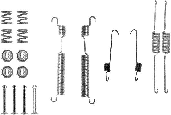 TEXTAR 97016500 Zubehörsatz, Bremsbacken