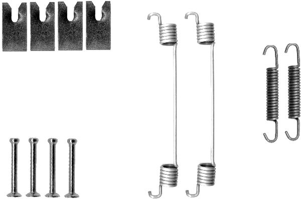 TEXTAR 97031100 Zubehörsatz, Bremsbacken