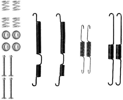 TEXTAR 97032100 Zubehörsatz, Bremsbacken