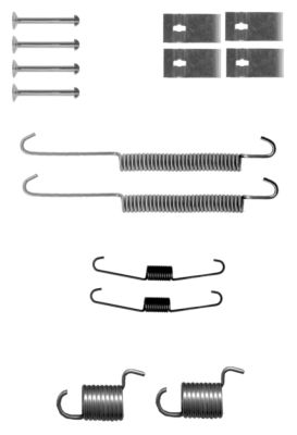 TEXTAR 97032900 Zubehörsatz, Bremsbacken