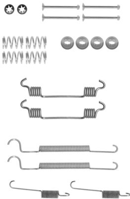 TEXTAR 97033200 Zubehörsatz, Bremsbacken