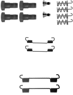 TEXTAR 97034500 Zubehörsatz, Feststellbremsbacken