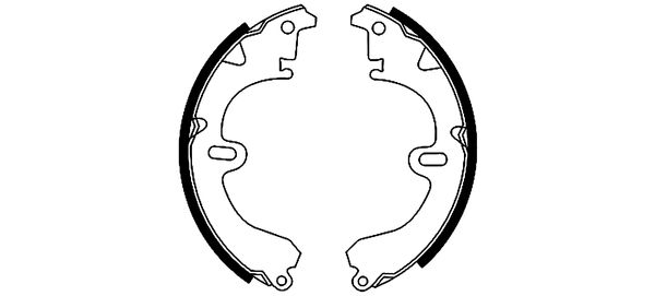 TEXTAR 91032600 Bremsbackensatz