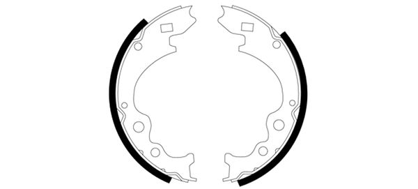 TEXTAR 91037800 Bremsbackensatz