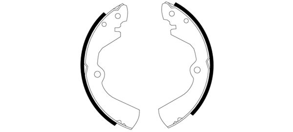 TEXTAR 91042400 Bremsbackensatz