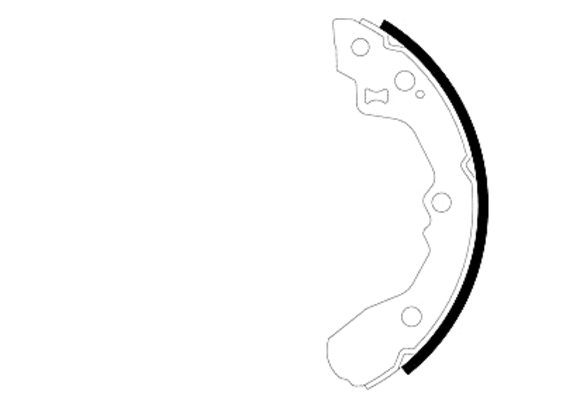 TEXTAR 91050100 Bremsbackensatz