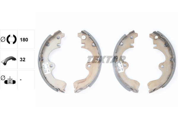 TEXTAR 91052000 Bremsbackensatz
