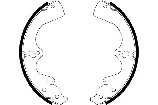 TEXTAR 91064100 Bremsbackensatz