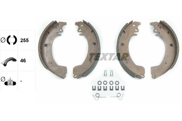 TEXTAR 91064300 Bremsbackensatz