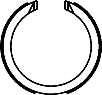 TEXTAR 91077400 Bremsbackensatz, Feststellbremse