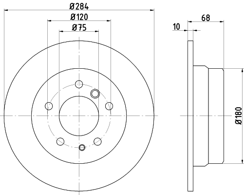 TEXTAR 92026600 Bremsscheibe