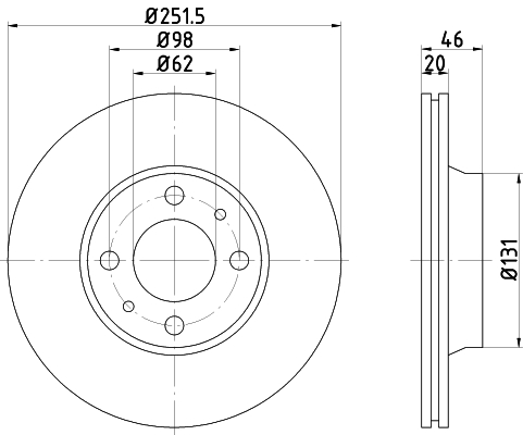 TEXTAR 92065600 Bremsscheibe
