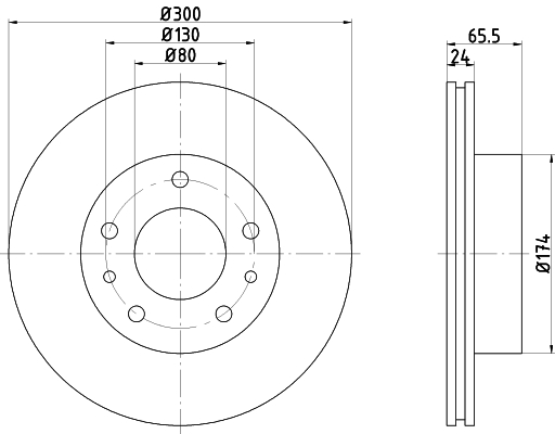 TEXTAR 92073903 PRO Bremsscheibe