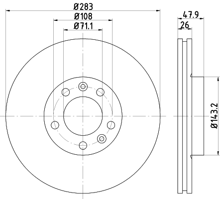 TEXTAR 92129403 PRO Bremsscheibe