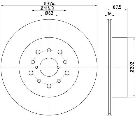 TEXTAR 92170903 PRO Bremsscheibe