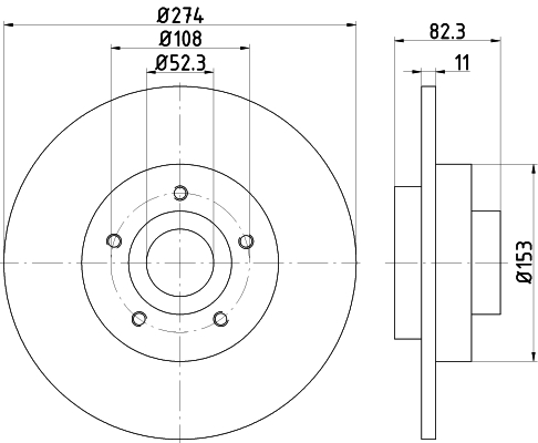 TEXTAR 92171403 PRO Bremsscheibe