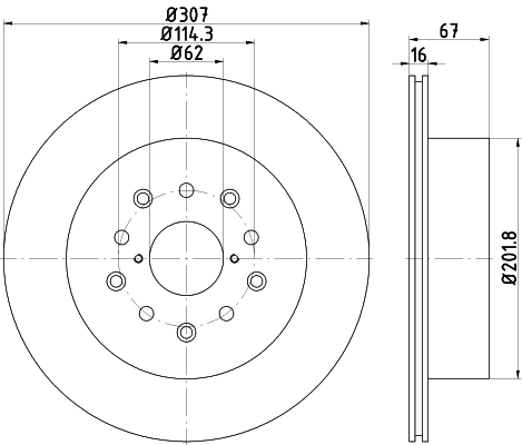 TEXTAR 92240500 Bremsscheibe