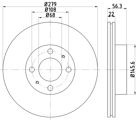 TEXTAR 92259703 PRO Bremsscheibe