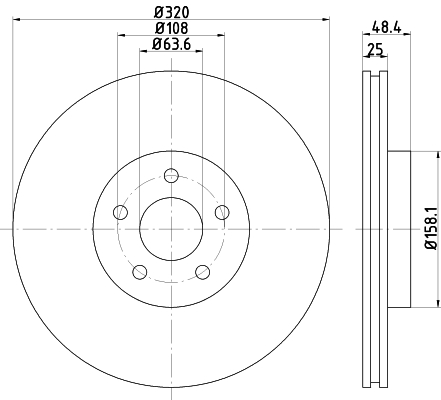 TEXTAR 92262203 PRO Bremsscheibe