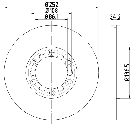 TEXTAR 92263503 PRO Bremsscheibe