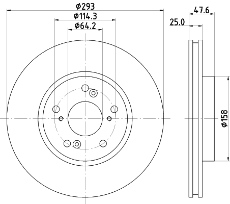 TEXTAR 92300203 PRO Bremsscheibe