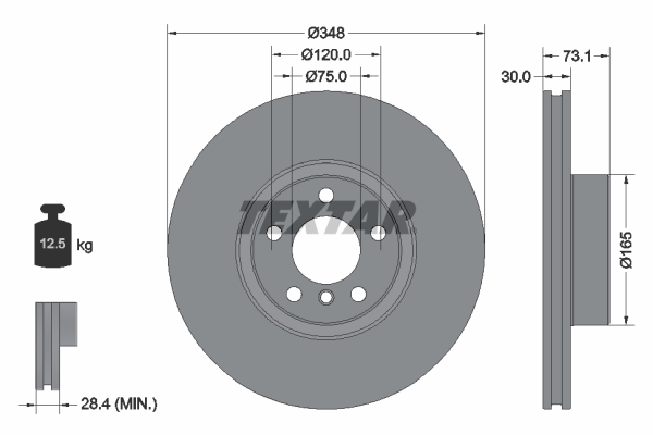 TEXTAR 92320405 PRO+ Brake...