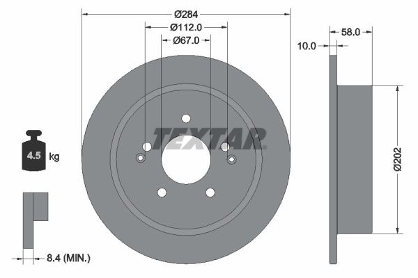 TEXTAR 92326603 PRO Brake...