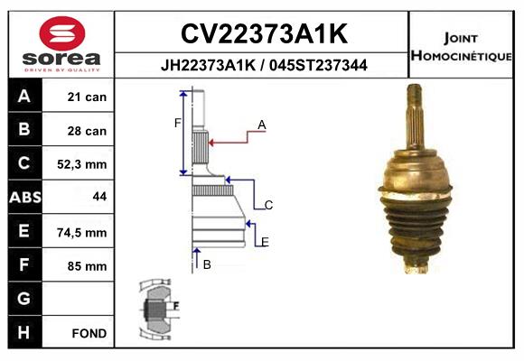 EAI CV22373A1K Σετ...