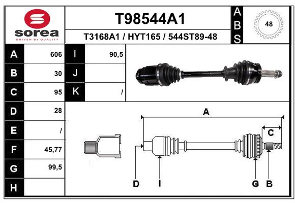 EAI T98544A1 Άξονας...