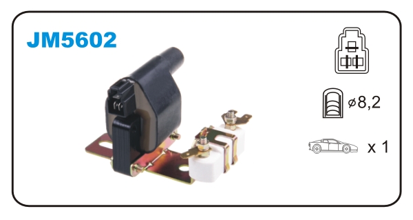 JANMOR JM5602 Bobina d'accensione